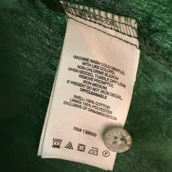 Columbia PFG‎ Shirt Men M Baylor Bears Cape Vent Hike Trail Fly Fish - Picture 6 of 11